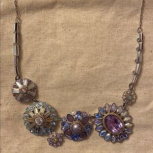 Swarovski Crystal Flower Necklace